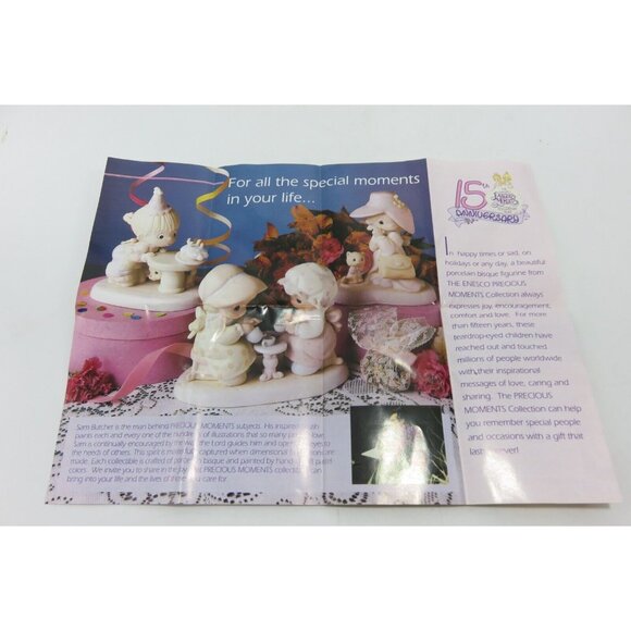 PRECIOUS MOMENTS Trail To Bethlehem Figurine Child with Hobby Horse 1995 - Picture 12 of 12